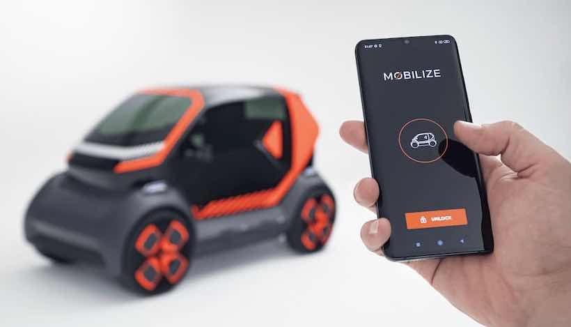 Mobilize EZ-1: O veículo que se liga e interage com o smartphone