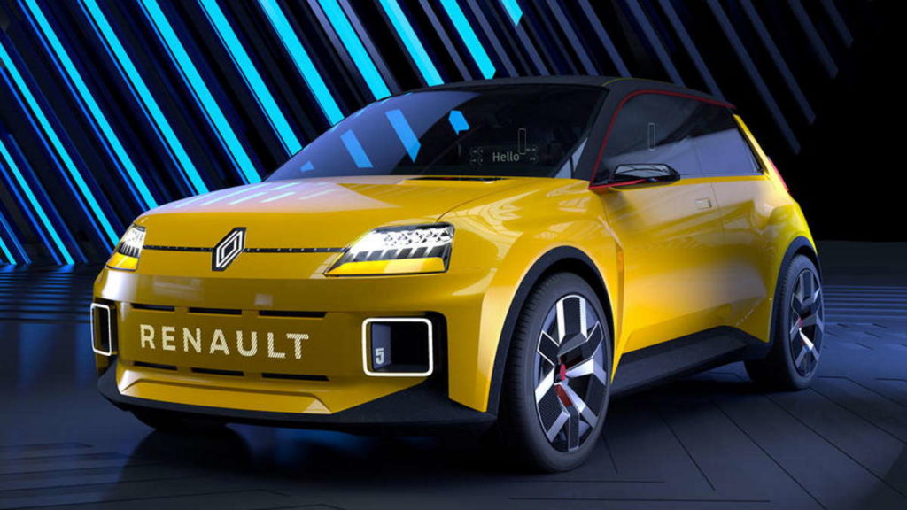 Lembra-se do Renault 5? Clássico vai voltar na forma de um novo carro elétrico