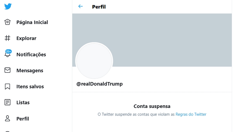 Depois do Facebook, Donald Trump é mesmo banido de forma permanente do Twitter