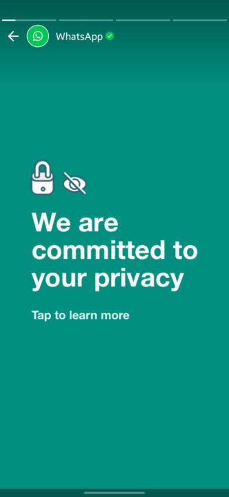 WhatsApp Facebook privacidade segurança dados