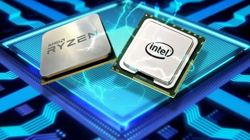 Intel volta a ter a maior participação de mercado após três anos atrás da AMD