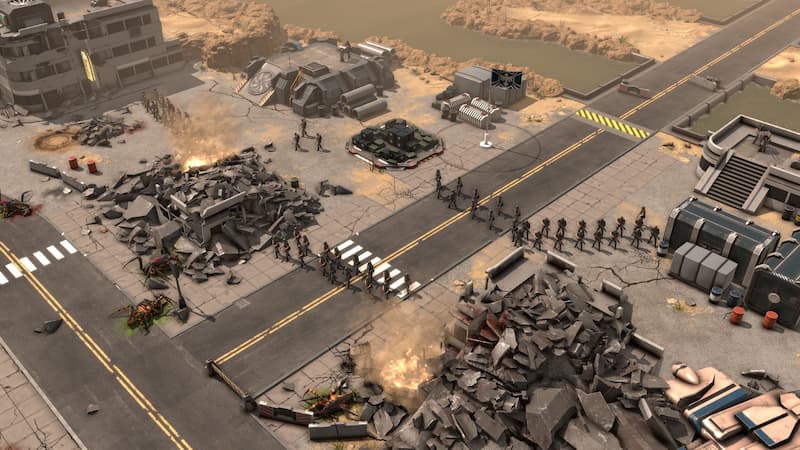 Starship Troopers – Terran Command, o modo Campanha