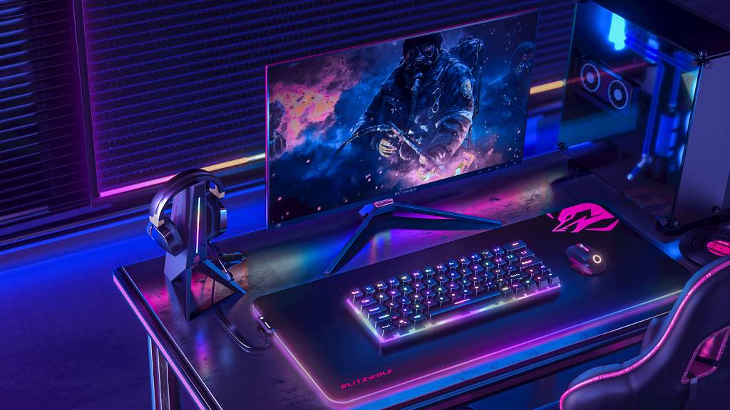 BlitzWolf lança novos produtos gaming e multimédia