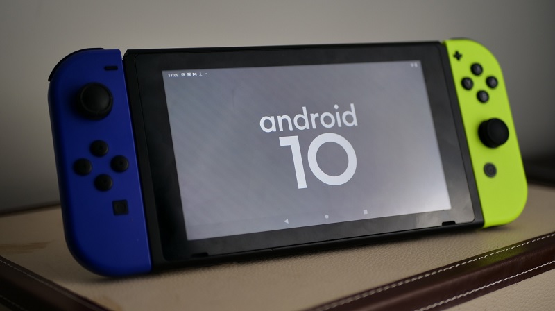 Veja a Nintendo Switch com Android 10 e a rodar o jogo Cyberpunk 2077