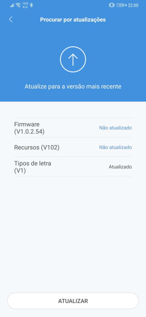Mi Band Xiaomi smartband update atualizar