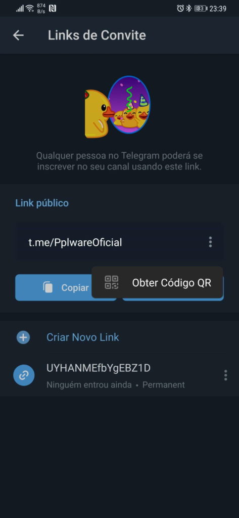 Telegram novidades versão grupos melhorias