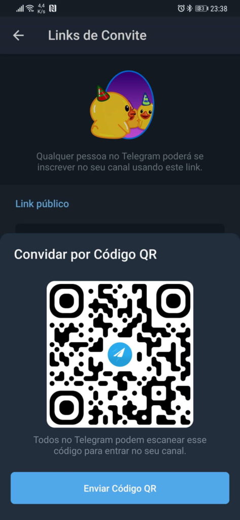 Telegram novidades versão grupos melhorias
