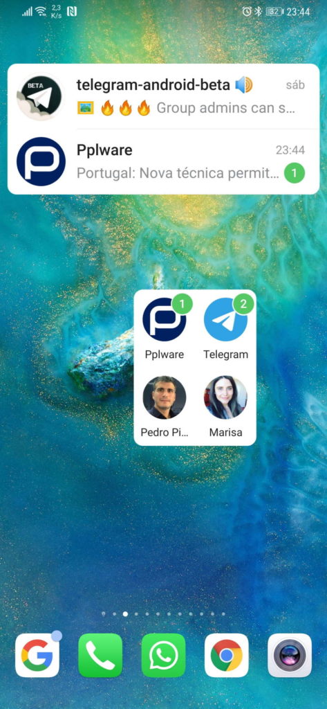 Telegram novidades versão grupos melhorias