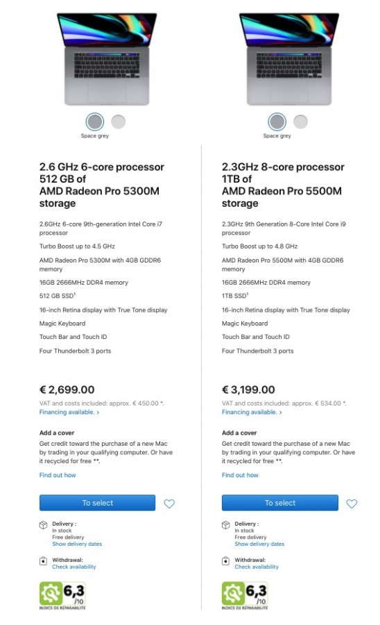 Apple índice reparabilidade iPhone França