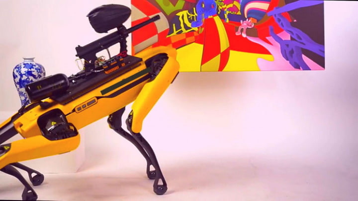 Boston Dynamics não quer o Spot envolvido em jogo de paintball
