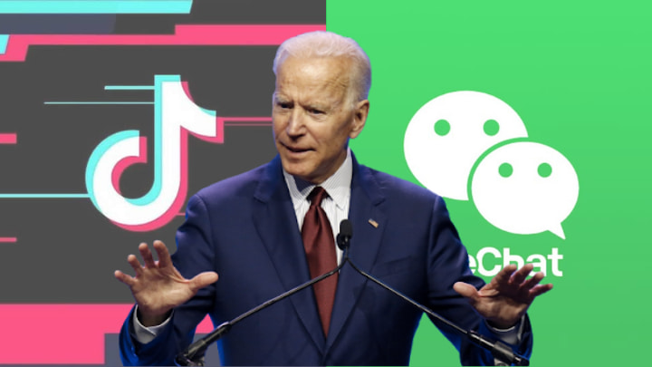 Joe Biden suspendeu proibição do TikTok e WeChat nos EUA