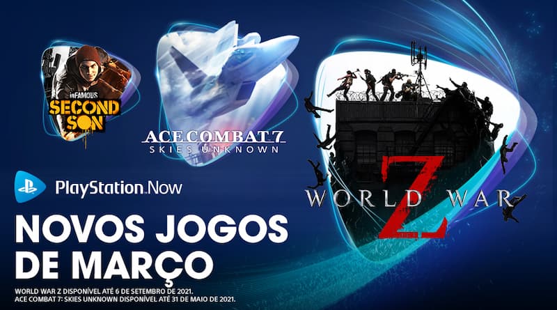 Novidades de março do PlayStation Now