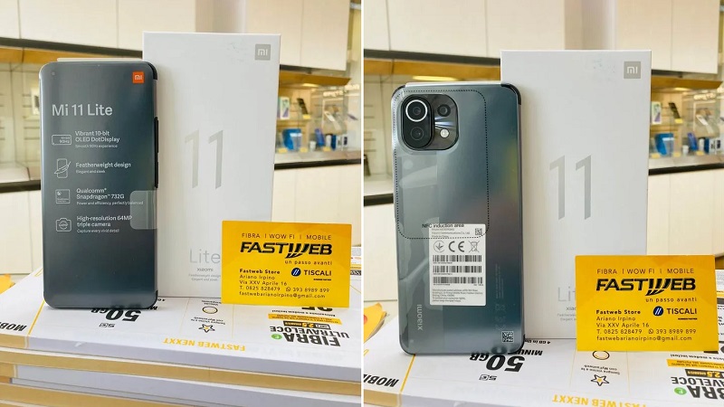 Xiaomi Mi 11 Lite já foi encontrado à venda em Itália por 339 euros