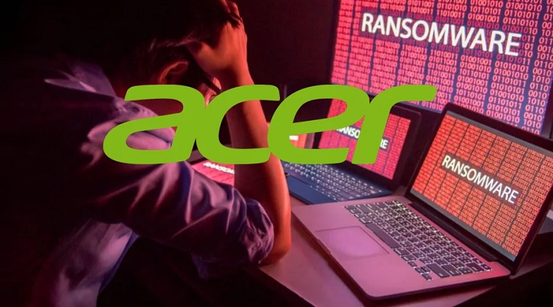 Acer sofre ataque de ransomware e hackers pedem 50 milhões de dólares em criptomoedas