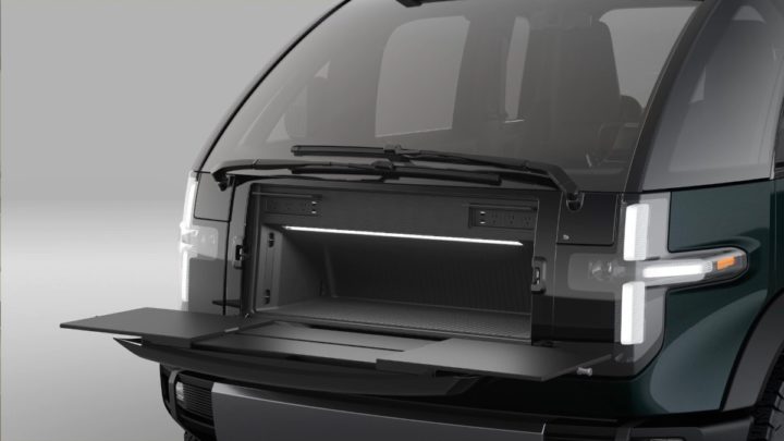 Imagem da Canoo, uma pick-up elétrica