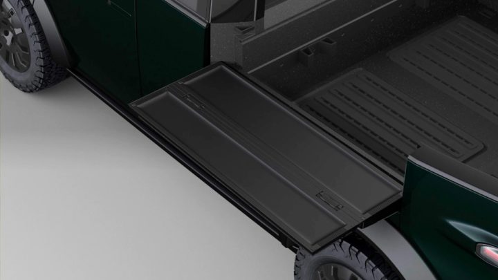 Imagem da Canoo, uma pick-up elétrica