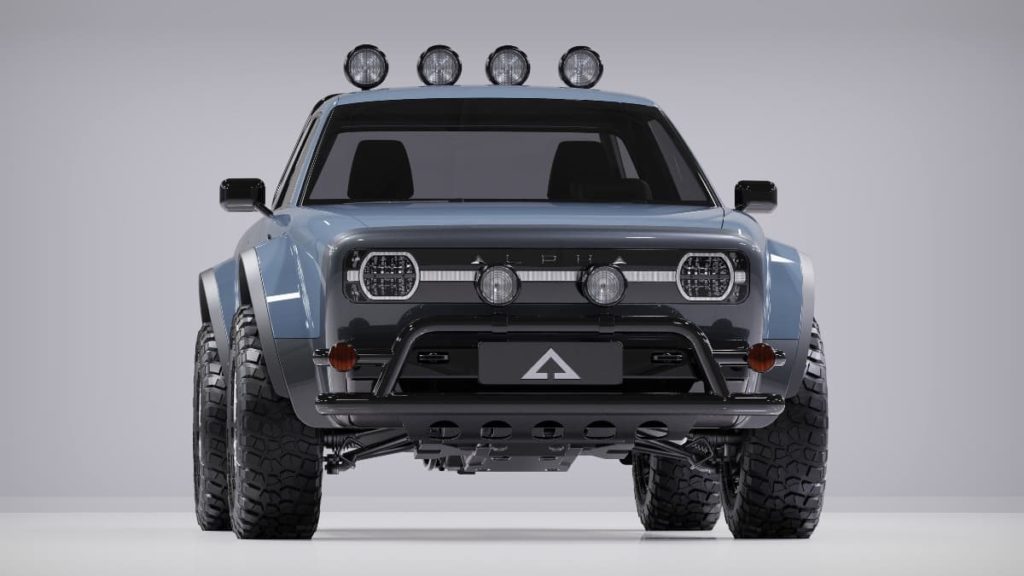 Alpha Wolf, uma pick-up elétrica com visual clássico e um preço “à maneira”