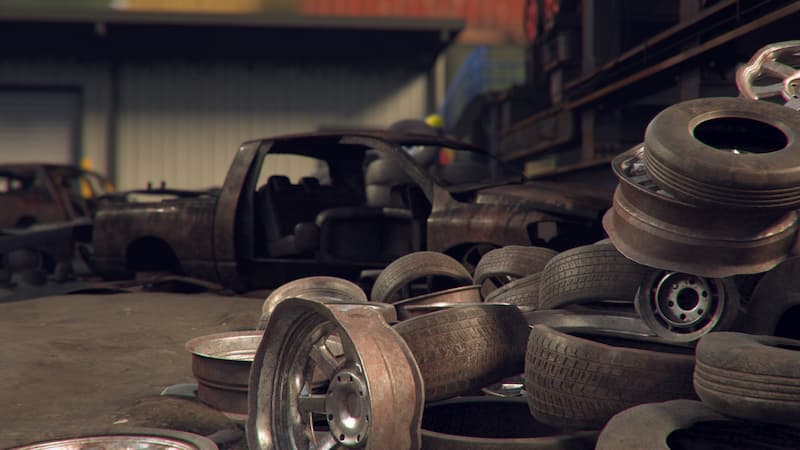 Car Scrapyard Simulator, o negócio das peças