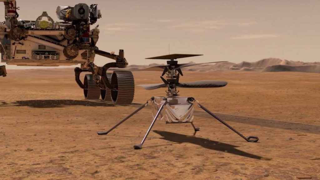 O primeiro voo do Ingenuity da NASA em Marte afinal já não vai acontecer hoje