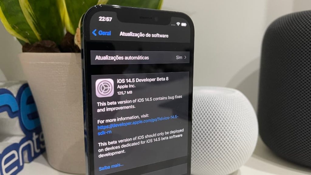 Apple lança iOS 14.5 beta 8 para programadores e está a um passo da versão pública