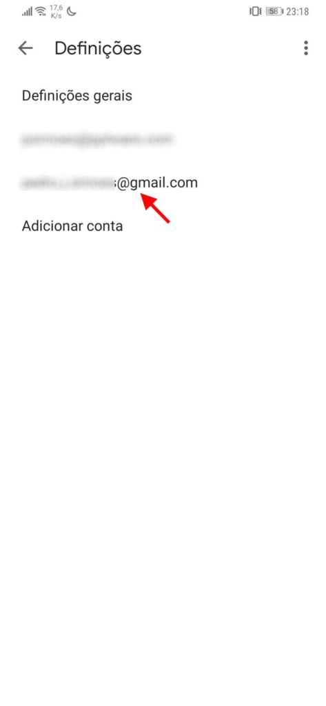chat Google Gmail Android ativar