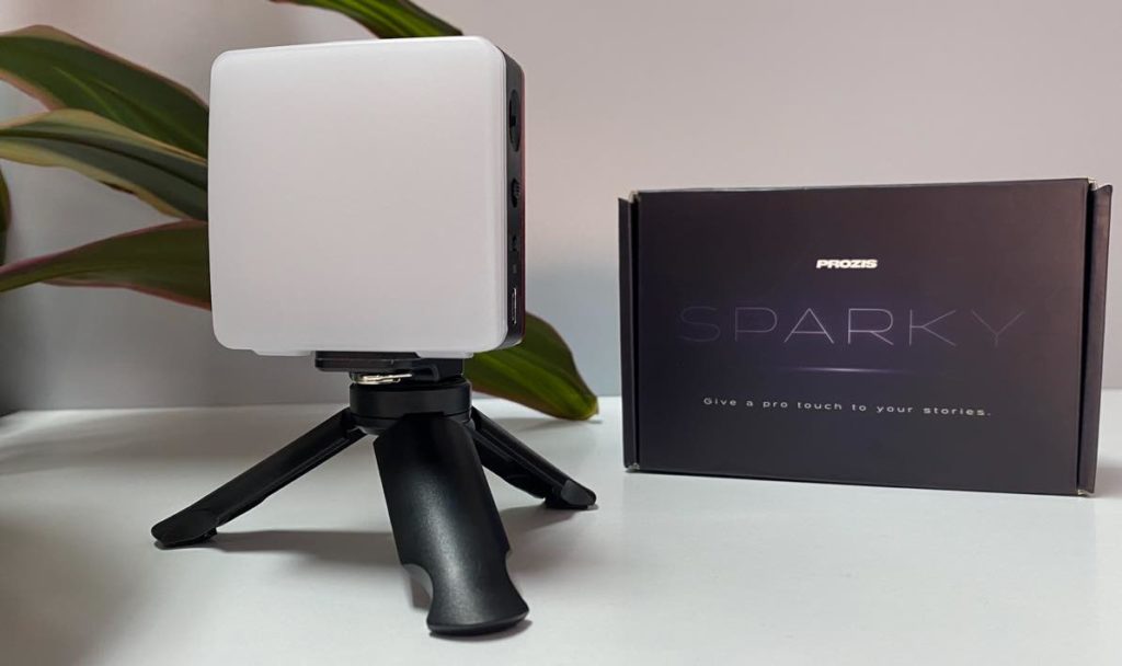 Sparky: Mini Luz para as suas stories em fotografia e vídeo