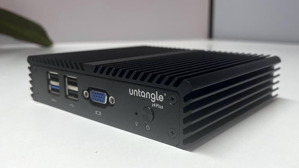 Appliance Untangle Z4 Plus: Acesso remoto e Dashboard