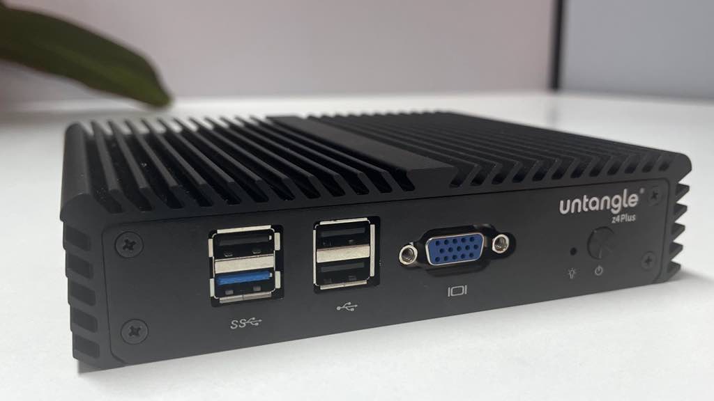 Untangle Z4 Plus: Primeiros passos e configurações