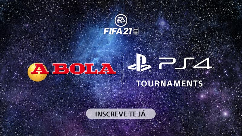 PlayStation Portugal e o jornal A Bola anunciam Torneio PS4 FIFA 21