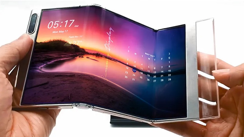 Samsung Display revela uma nova tecnologia de ecrã dobrável