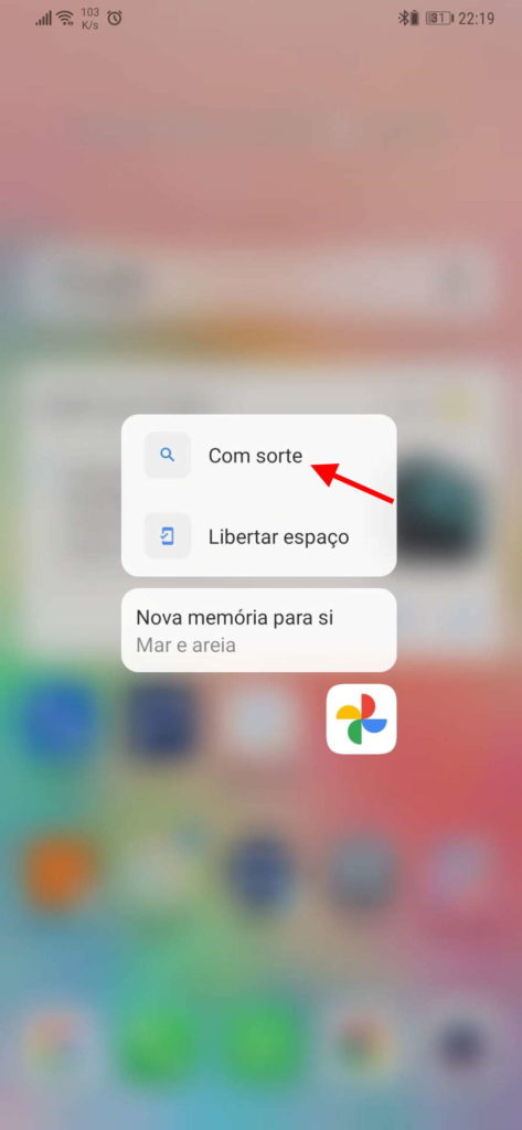 Google Photos imagens aleatória funcionalidades