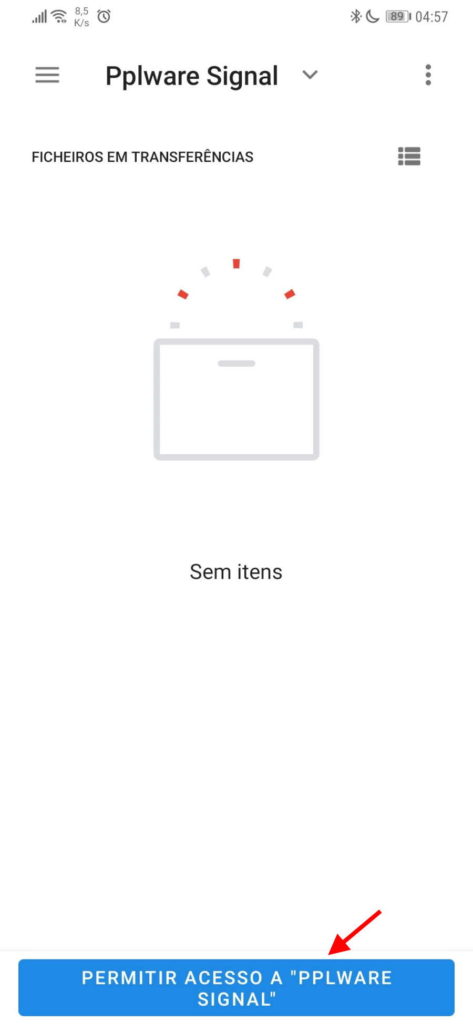 Signal backups cópias conversas segurança