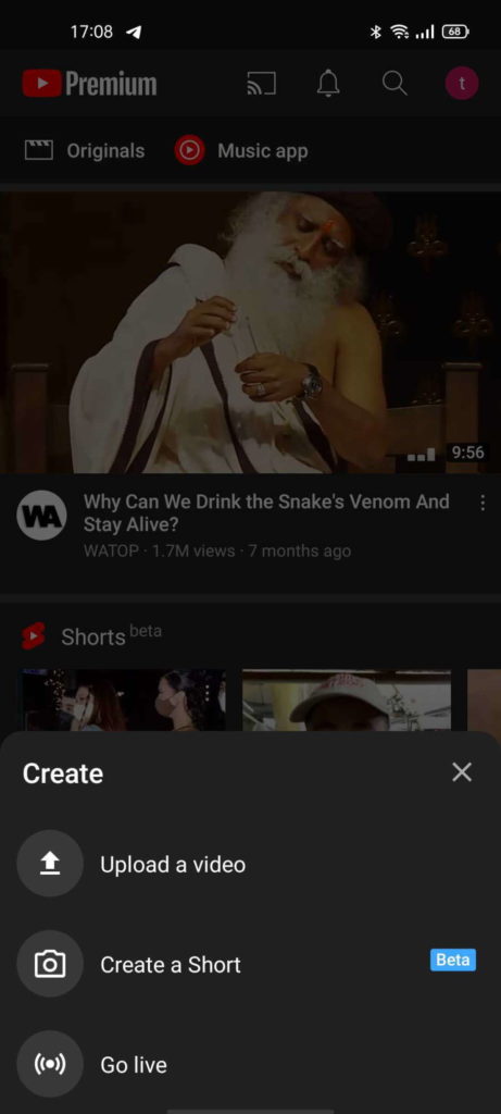 Youtube Shorts TikTok Google vídeos