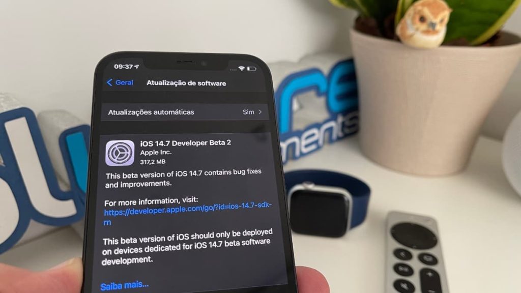 Apple lançou a segunda beta do iOS 14.7, iPadOS 14.7, tvOS 14.7 e watchOS 7.6