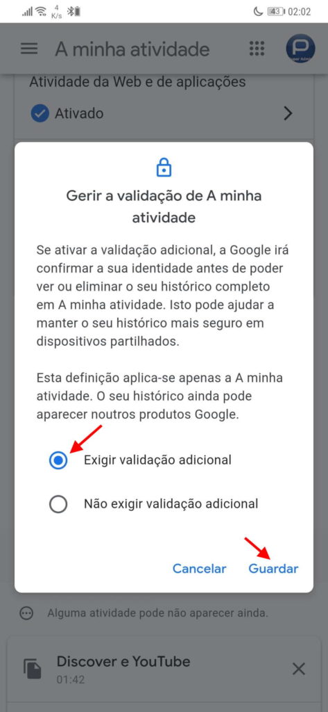Google dados proteção segurança password