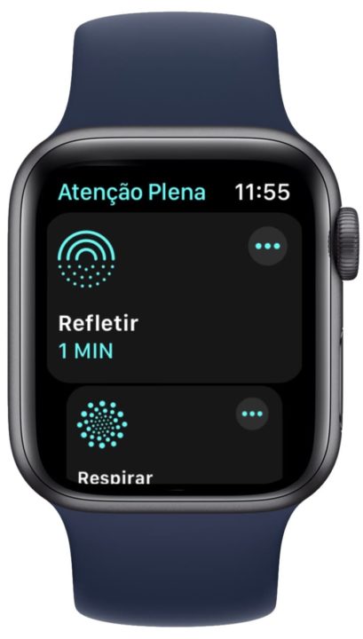Imagem Apple Watch com watchOS 8