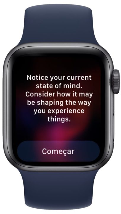 Imagem Apple Watch com watchOS 8