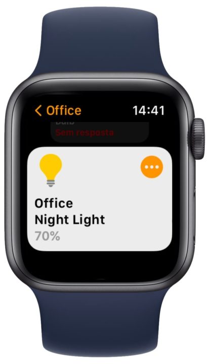 Imagem Apple Watch com watchOS 8