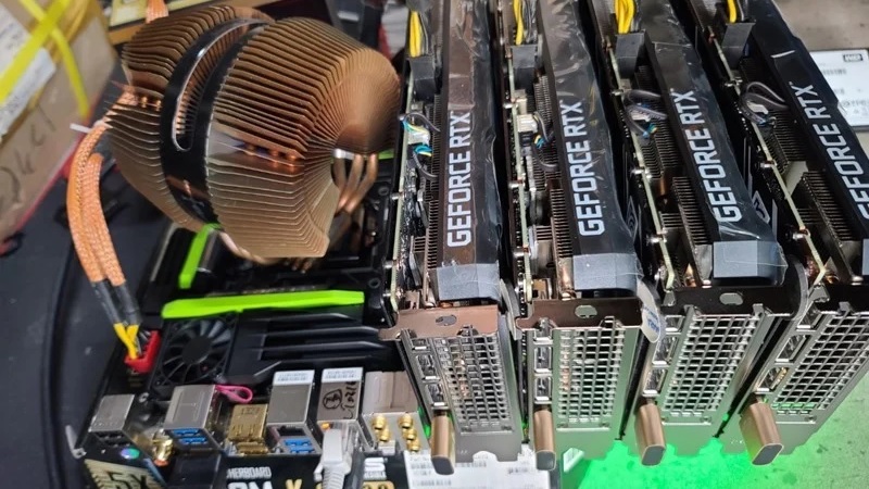 China: mineradores de criptomoedas já vendem gráficas RTX 3060 por apenas 270 dólares