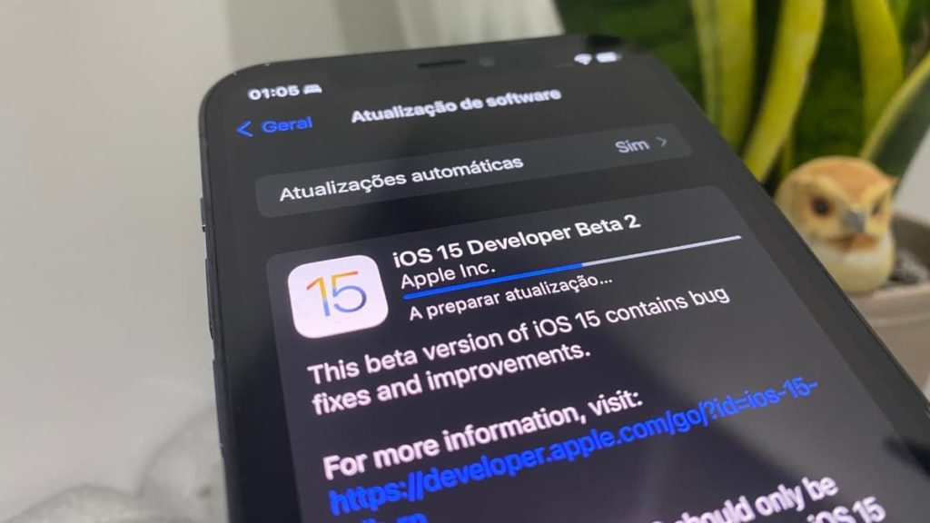 Apple lançou versão atualizada do iOS 15 beta 2 para programadores e beta pública para todos