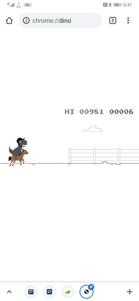 Jogos Olímpicos Dino Chrome