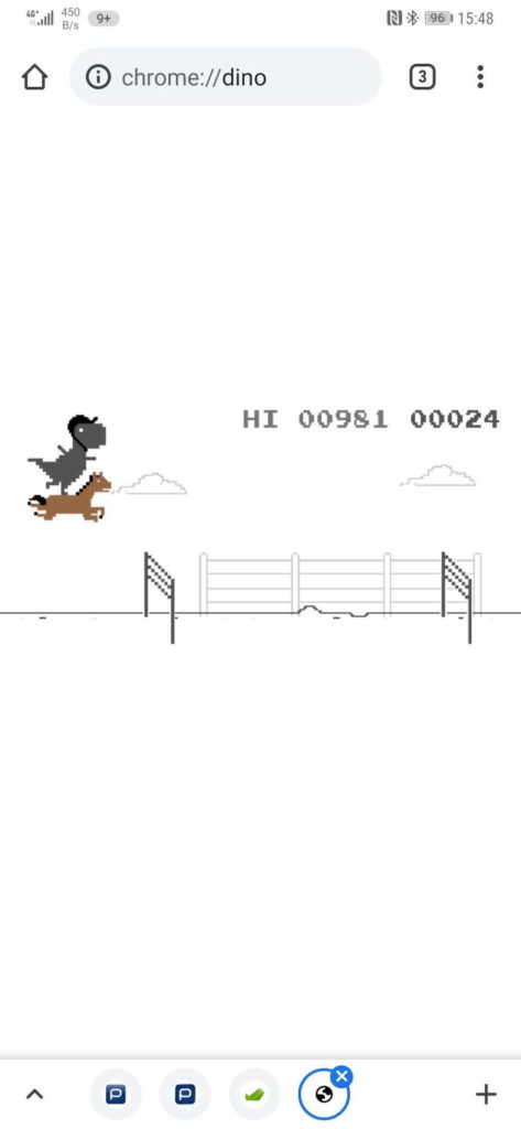 Jogos Olímpicos Dino Chrome