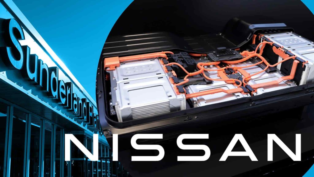 Nissan constrói “fábrica gigante” de baterias no Reino Unido