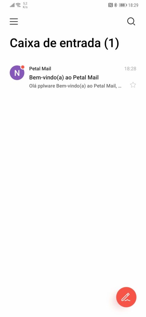 Huawei Petal Mail smartphones ecossistema