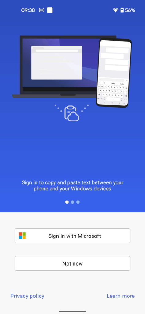 Swiftkey Windows 10 Área Transferência Android