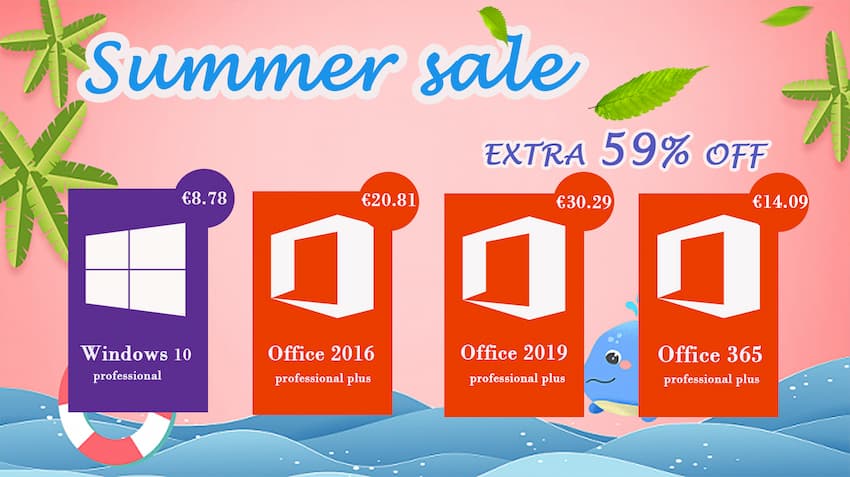Chave digital é sinónimo de poupança: Windows 10, Office, Antivirus a preços campeões