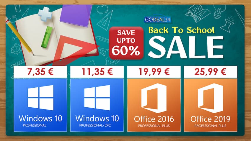 Preços para poupar em Antivírus, Windows 10 e Office, mas onde?