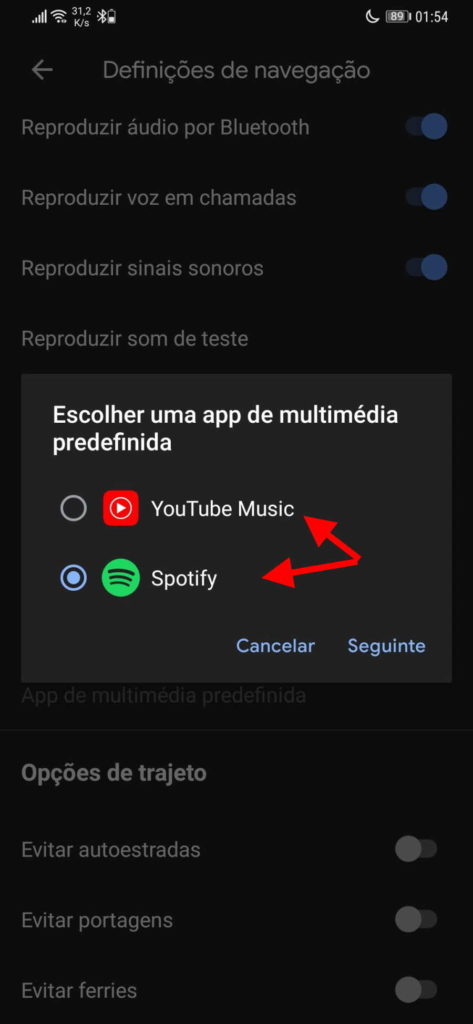 Google Maps música serviço viajar