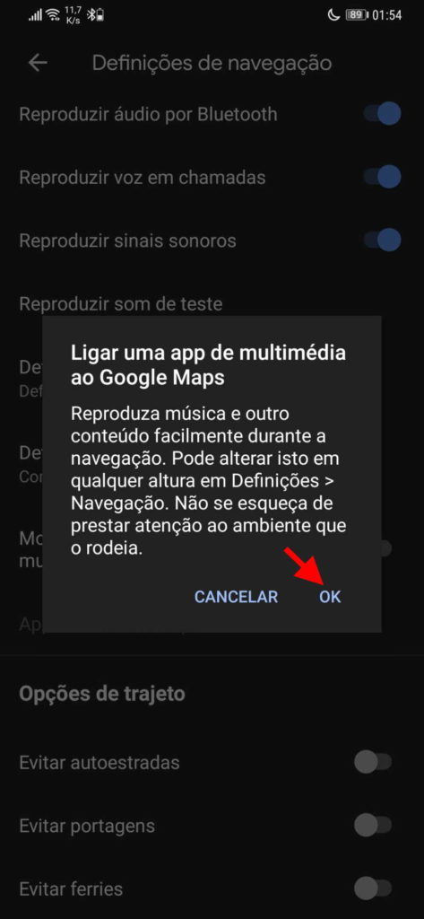 Google Maps música serviço viajar