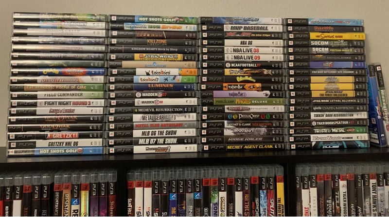 Fã da PlayStation mostra enorme coleção com 1.053 jogos da PS1 até à PS5